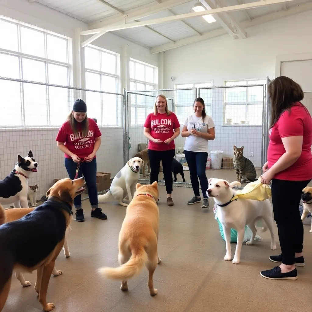 Волонтеры с животными